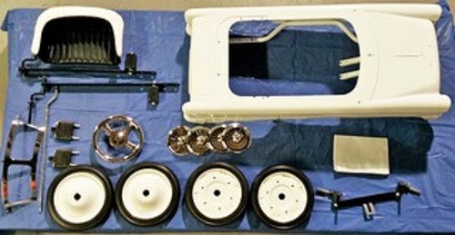 dexton classic 57 pedal car